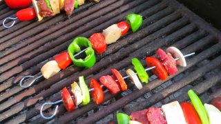 Brochetas saladas Concurso Mini Chef